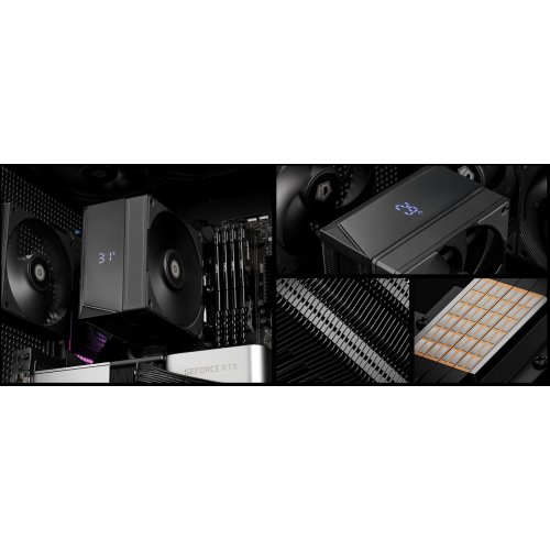 Кулер ID-Cooling FROZN A410 TD (FROZN A410 TD) купить в Украине: Киев, Днепр, Харьков, Одесса  | Проверка совместимости, низкая цена, отзывы, характеристики от TELEMART фото