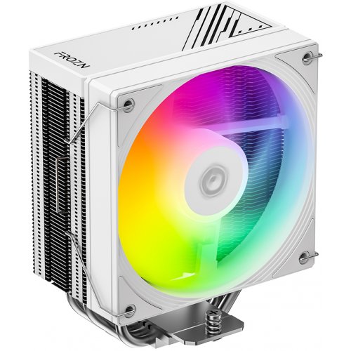 Кулер ID-Cooling FROZN A410 SE ARGB WHITE (FROZN A410 SE ARGB WHITE) купити в Україні: Київ, Львів, Хмельницький, Тернопіль, Івано-Франківськ | Перевірка сумісності, низька ціна, відгуки, характеристики від TELEMART фото