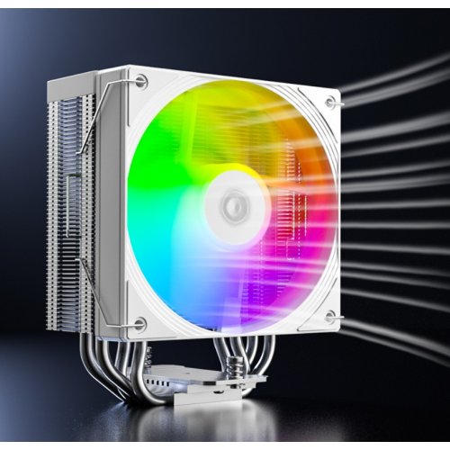 Кулер ID-Cooling FROZN A410 SE ARGB WHITE (FROZN A410 SE ARGB WHITE) купити в Україні: Київ, Львів, Хмельницький, Тернопіль, Івано-Франківськ | Перевірка сумісності, низька ціна, відгуки, характеристики від TELEMART фото