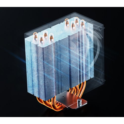 Кулер ID-Cooling FROZN A410 SE ARGB WHITE (FROZN A410 SE ARGB WHITE) купити в Україні: Київ, Львів, Хмельницький, Тернопіль, Івано-Франківськ | Перевірка сумісності, низька ціна, відгуки, характеристики від TELEMART фото