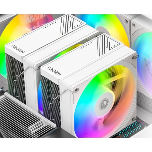 Кулер ID-Cooling FROZN A620 PRO SE ARGB WHITE (FROZN A620 PRO SE ARGB WHITE) купити в Україні: Київ, Львів, Хмельницький, Тернопіль, Івано-Франківськ | Перевірка сумісності, низька ціна, відгуки, характеристики від TELEMART фото