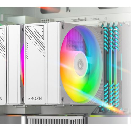 Кулер ID-Cooling FROZN A620 PRO SE ARGB WHITE (FROZN A620 PRO SE ARGB WHITE) купити в Україні: Київ, Львів, Хмельницький, Тернопіль, Івано-Франківськ | Перевірка сумісності, низька ціна, відгуки, характеристики від TELEMART фото