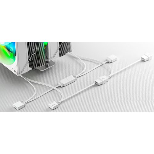 Кулер ID-Cooling FROZN A620 PRO SE ARGB WHITE (FROZN A620 PRO SE ARGB WHITE) купити в Україні: Київ, Львів, Хмельницький, Тернопіль, Івано-Франківськ | Перевірка сумісності, низька ціна, відгуки, характеристики від TELEMART фото