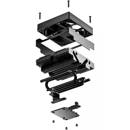 Кулер ID-Cooling IS-47-XT V2 (IS-47-XT V2) купити в Україні: Київ, Львів, Хмельницький, Тернопіль, Івано-Франківськ | Перевірка сумісності, низька ціна, відгуки, характеристики від TELEMART фото