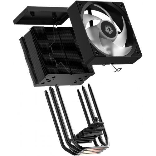 Кулер ID-Cooling SE-904-XT ARGB BLACK (SE-904-XT ARGB BLACK) купить в Украине: Киев, Днепр, Харьков, Одесса  | Проверка совместимости, низкая цена, отзывы, характеристики от TELEMART фото