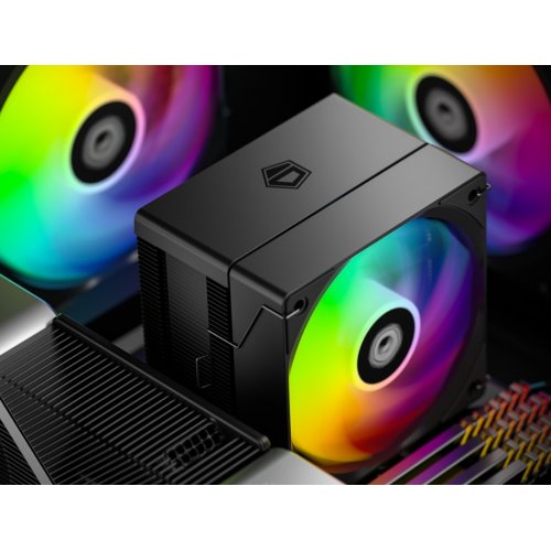 Кулер ID-Cooling SE-904-XT ARGB BLACK (SE-904-XT ARGB BLACK) купить в Украине: Киев, Днепр, Харьков, Одесса  | Проверка совместимости, низкая цена, отзывы, характеристики от TELEMART фото