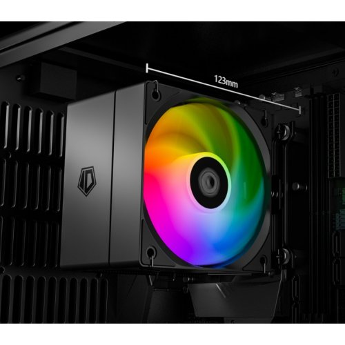Кулер ID-Cooling SE-904-XT ARGB BLACK (SE-904-XT ARGB BLACK) купить в Украине: Киев, Днепр, Харьков, Одесса  | Проверка совместимости, низкая цена, отзывы, характеристики от TELEMART фото