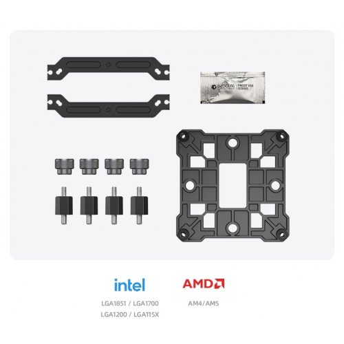 Кулер ID-Cooling SE-904-XT BLACK (SE-904-XT BLACK) купить в Украине: Киев, Днепр, Харьков, Одесса  | Проверка совместимости, низкая цена, отзывы, характеристики от TELEMART фото