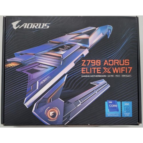 Материнська плата Gigabyte Z790 AORUS ELITE X WIFI7 (s1700, Intel Z790) (Відновлено продавцем, 836247) купити в Україні: Київ, Львів, Хмельницький, Тернопіль, Івано-Франківськ | Перевірка сумісності, низька ціна, відгуки, характеристики від TELEMART фото