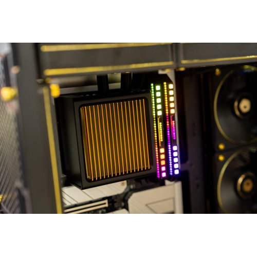 Готовая СВО ID-Cooling DX360 GDL Black купить в Украине: Киев, Днепр, Харьков, Одесса  | Проверка совместимости, низкая цена, отзывы, характеристики от TELEMART фото