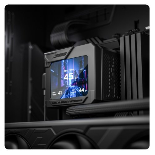 Готовая СВО ID-Cooling DL360 MAX Black купить в Украине: Киев, Днепр, Харьков, Одесса  | Проверка совместимости, низкая цена, отзывы, характеристики от TELEMART фото