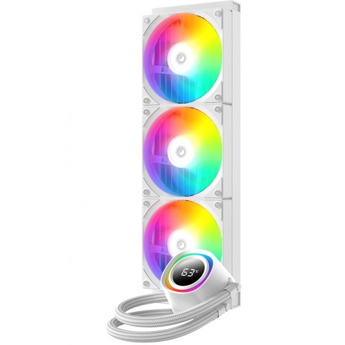 Готова СВО ID-Cooling FX360 TD White купити в Україні: Київ, Львів, Хмельницький, Тернопіль, Івано-Франківськ | Перевірка сумісності, низька ціна, відгуки, характеристики від TELEMART фото