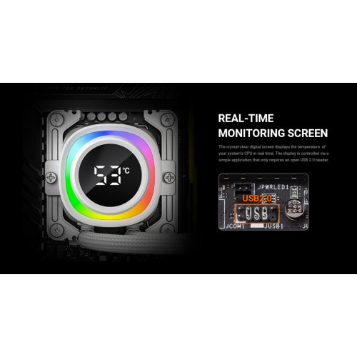 Готова СВО ID-Cooling FX360 TD White купити в Україні: Київ, Львів, Хмельницький, Тернопіль, Івано-Франківськ | Перевірка сумісності, низька ціна, відгуки, характеристики від TELEMART фото