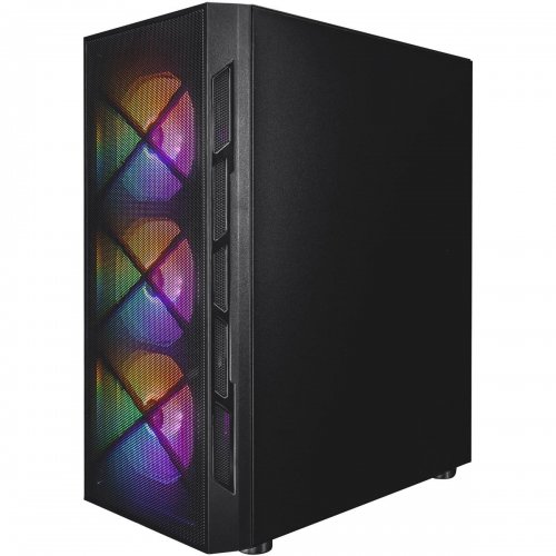 Корпус 1stPlayer XP-BK-4F1 750W (XP-BK-4F1-PS-750FK-EU) Black купить в Украине: Киев, Днепр, Харьков, Одесса  | Проверка совместимости, низкая цена, отзывы, характеристики от TELEMART фото