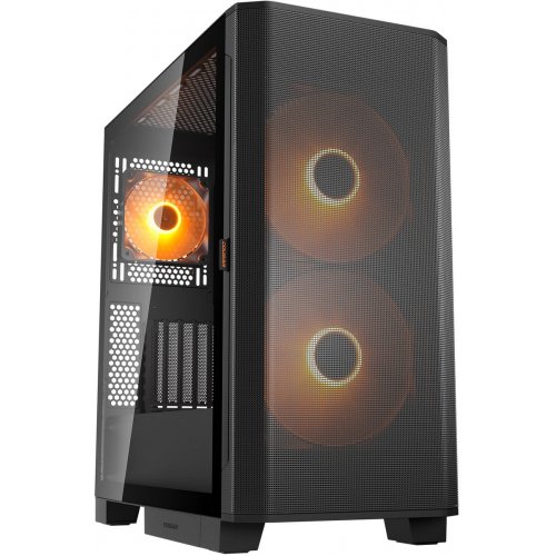Корпус Cougar Airface Flo RGB без БП Black купить в Украине: Киев, Днепр, Харьков, Одесса  | Проверка совместимости, низкая цена, отзывы, характеристики от TELEMART фото