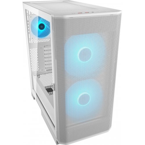 Корпус Cougar Airface Flo RGB без БП White купить в Украине: Киев, Днепр, Харьков, Одесса  | Проверка совместимости, низкая цена, отзывы, характеристики от TELEMART фото