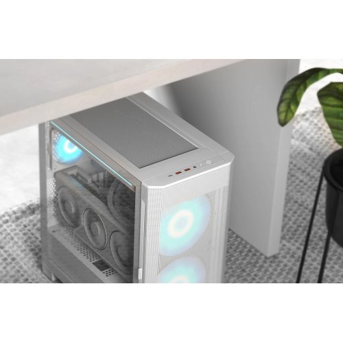 Корпус Cougar Airface Flo RGB без БП White купить в Украине: Киев, Днепр, Харьков, Одесса  | Проверка совместимости, низкая цена, отзывы, характеристики от TELEMART фото