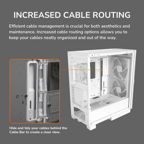 Корпус Cougar Airface Flo RGB без БП White купить в Украине: Киев, Днепр, Харьков, Одесса  | Проверка совместимости, низкая цена, отзывы, характеристики от TELEMART фото