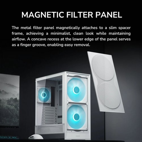 Корпус Cougar Airface 180 без БП Black купить в Украине: Киев, Днепр, Харьков, Одесса  | Проверка совместимости, низкая цена, отзывы, характеристики от TELEMART фото