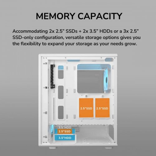 Корпус Cougar Airface Pure Pro без БЖ Black купити в Україні: Київ, Львів, Хмельницький, Тернопіль, Івано-Франківськ | Перевірка сумісності, низька ціна, відгуки, характеристики від TELEMART фото