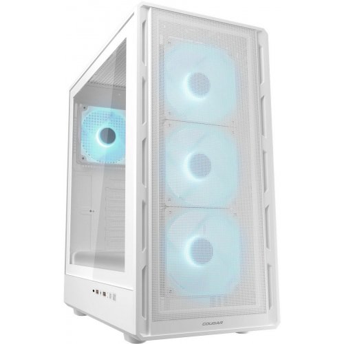 Корпус Cougar Airface Pure Pro без БЖ White купити в Україні: Київ, Львів, Хмельницький, Тернопіль, Івано-Франківськ | Перевірка сумісності, низька ціна, відгуки, характеристики від TELEMART фото