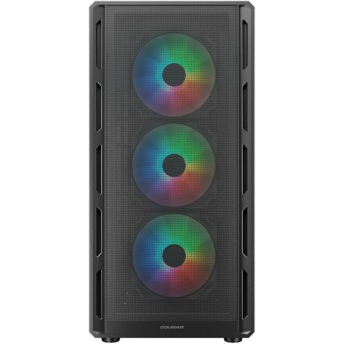 Корпус Cougar Airface Pure RGB без БЖ Black купити в Україні: Київ, Львів, Хмельницький, Тернопіль, Івано-Франківськ | Перевірка сумісності, низька ціна, відгуки, характеристики від TELEMART фото