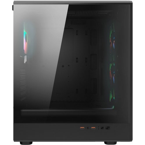 Корпус Cougar Airface Pure RGB без БЖ Black купити в Україні: Київ, Львів, Хмельницький, Тернопіль, Івано-Франківськ | Перевірка сумісності, низька ціна, відгуки, характеристики від TELEMART фото