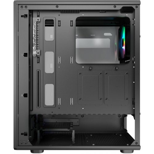 Корпус Cougar Airface Pure RGB без БЖ Black купити в Україні: Київ, Львів, Хмельницький, Тернопіль, Івано-Франківськ | Перевірка сумісності, низька ціна, відгуки, характеристики від TELEMART фото