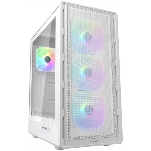 Корпус Cougar Airface Pure RGB без БЖ White купити в Україні: Київ, Львів, Хмельницький, Тернопіль, Івано-Франківськ | Перевірка сумісності, низька ціна, відгуки, характеристики від TELEMART фото