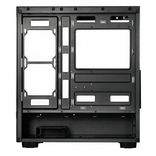 Корпус PCCooler C3 Q500 Tempered Glass без БЖ Black купити в Україні: Київ, Львів, Хмельницький, Тернопіль, Івано-Франківськ | Перевірка сумісності, низька ціна, відгуки, характеристики від TELEMART фото