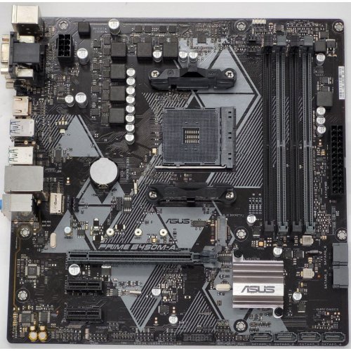 Материнская плата Asus PRIME B450M-A (sAM4, AMD B450) (Восстановлено продавцом, 836293) купить в Украине: Киев, Днепр, Харьков, Одесса  | Проверка совместимости, низкая цена, отзывы, характеристики от TELEMART фото