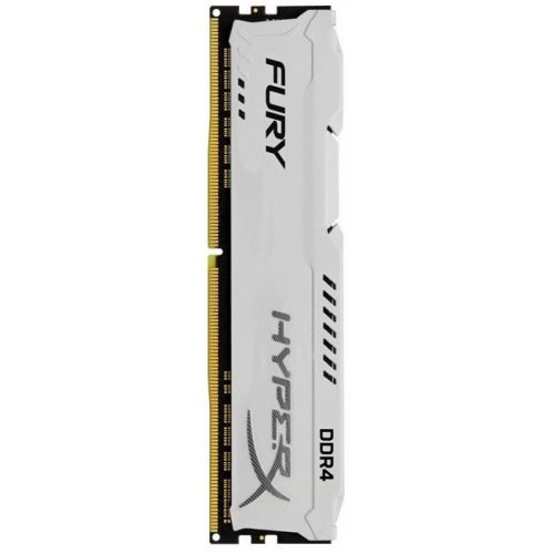 Photo RAM Kingston DDR4 16GB 3200Mhz HyperX Fury White (HX432C18FW/16)