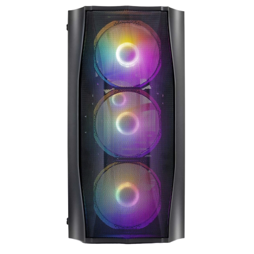 Корпус 1stPlayer X3-M-4F1-BK без БЖ Black (Відновлено продавцем, 836471) купити в Україні: Київ, Львів, Хмельницький, Тернопіль, Івано-Франківськ | Перевірка сумісності, низька ціна, відгуки, характеристики від TELEMART фото