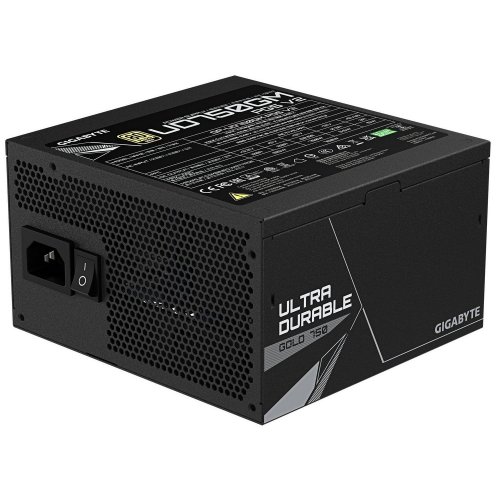 Уценка блок питания Gigabyte UD750GM PG5 V2 750W (GP-UD750GM PG5 V2) Black (Вскрытая упаковка, 836529) купить в Украине: Киев, Днепр, Харьков, Одесса  | Проверка совместимости, низкая цена, отзывы, характеристики от TELEMART фото