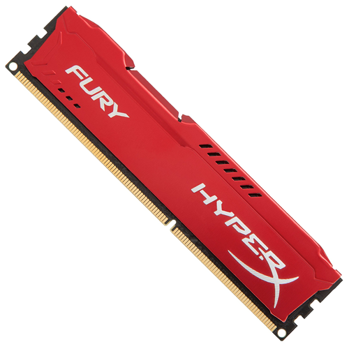 Фото ОЗУ Kingston DDR4 16GB (2x8GB) 3200Mhz HyperX Fury Red (HX432C18FR2K2/16)