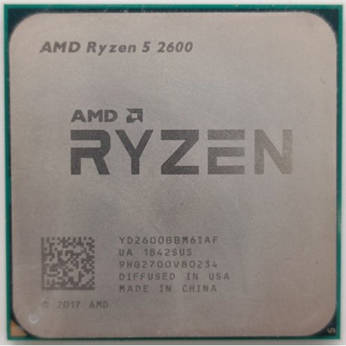 Процесор AMD Ryzen 5 2600 3.4(3.9)GHz 16MB sAM4 Tray (YD2600BBM6IAF) (Відновлено продавцем, 836559) купити в Україні: Київ, Львів, Хмельницький, Тернопіль, Івано-Франківськ | Перевірка сумісності, низька ціна, відгуки, характеристики від TELEMART фото