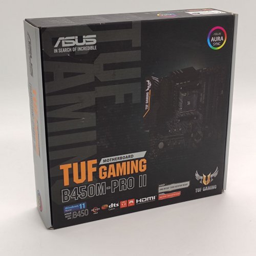 Материнская плата Asus TUF Gaming B450M-Pro II (sAM4, AMD B450) (Восстановлено продавцом, 836565) купить в Украине: Киев, Днепр, Харьков, Одесса  | Проверка совместимости, низкая цена, отзывы, характеристики от TELEMART фото