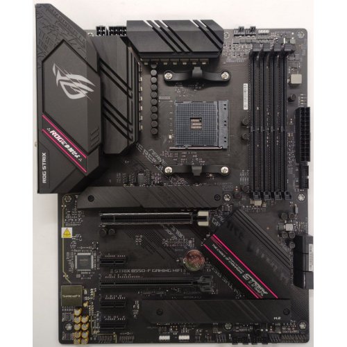 Материнська плата Asus ROG STRIX B550-F GAMING II WIFI (sAM4, B550) (Відновлено продавцем, 836566) купити в Україні: Київ, Львів, Хмельницький, Тернопіль, Івано-Франківськ | Перевірка сумісності, низька ціна, відгуки, характеристики від TELEMART фото