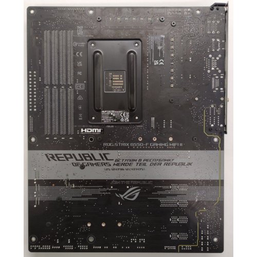 Материнська плата Asus ROG STRIX B550-F GAMING II WIFI (sAM4, B550) (Відновлено продавцем, 836566) купити в Україні: Київ, Львів, Хмельницький, Тернопіль, Івано-Франківськ | Перевірка сумісності, низька ціна, відгуки, характеристики від TELEMART фото