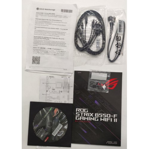 Материнська плата Asus ROG STRIX B550-F GAMING II WIFI (sAM4, B550) (Відновлено продавцем, 836566) купити в Україні: Київ, Львів, Хмельницький, Тернопіль, Івано-Франківськ | Перевірка сумісності, низька ціна, відгуки, характеристики від TELEMART фото