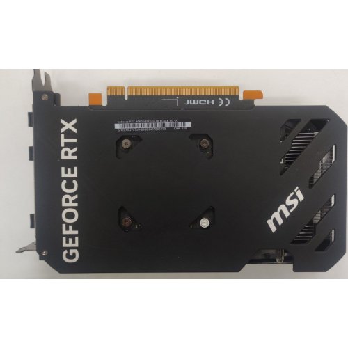 Відеокарта MSI GeForce RTX 4060 VENTUS 2X BLACK OC 8192MB (RTX 4060 VENTUS 2X BLACK 8G OC) (Відновлено продавцем, 836582) купити в Україні: Київ, Львів, Хмельницький, Тернопіль, Івано-Франківськ | Перевірка сумісності, низька ціна, відгуки, характеристики від TELEMART фото