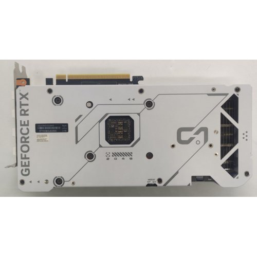 Відеокарта Asus Dual GeForce RTX 4070 OC 12288MB (DUAL-RTX4070-O12G-WHITE) (Відновлено продавцем, 836585) купити в Україні: Київ, Львів, Хмельницький, Тернопіль, Івано-Франківськ | Перевірка сумісності, низька ціна, відгуки, характеристики від TELEMART фото