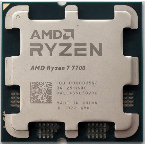 Процесор AMD Ryzen 7 7700 3.8(5.3)GHz 32MB sAM5 Tray (100-000000592) (Відновлено продавцем, 836612) купити в Україні: Київ, Львів, Хмельницький, Тернопіль, Івано-Франківськ | Перевірка сумісності, низька ціна, відгуки, характеристики від TELEMART фото