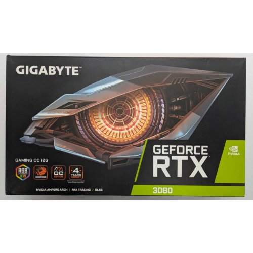 Відеокарта Gigabyte GeForce RTX 3080 GAMING OC 12288MB (GV-N3080GAMING OC-12GD) (Відновлено продавцем, 836781) купити в Україні: Київ, Львів, Хмельницький, Тернопіль, Івано-Франківськ | Перевірка сумісності, низька ціна, відгуки, характеристики від TELEMART фото