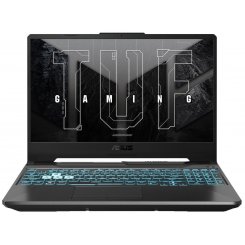 Ноутбук Asus TUF Gaming A15 FA506NC-HN070 (90NR0JF7-M00860) Graphite Black (Восстановлено продавцом, 836787) / 15.6″ (1920x1080, IPS) / AMD Ryzen 5 7535HS (3.3-4.55 ГГц), 6 ядер / NVIDIA GeForce RTX 3050 / 16 ГБ (DDR5) / 1024 ГБ (SSD) / Без ОС