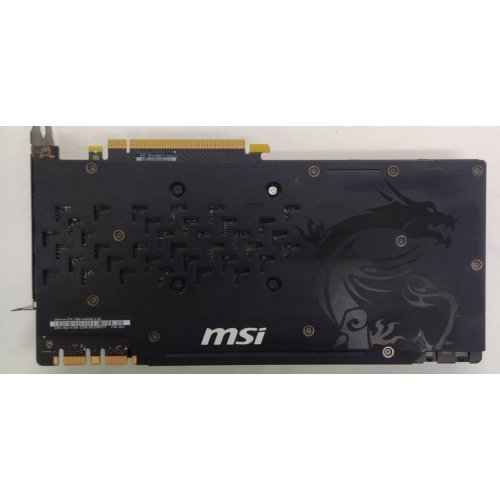Видеокарта MSI GeForce GTX 1080 Gaming X 8192MB (GTX 1080 GAMING X 8G) (Восстановлено продавцом, 836817) купить в Украине: Киев, Днепр, Харьков, Одесса  | Проверка совместимости, низкая цена, отзывы, характеристики от TELEMART фото