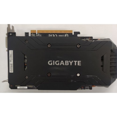Видеокарта Gigabyte GeForce GTX 1060 WindForce 2X OC 3072MB (GV-N1060WF2OC-3GD) (Восстановлено продавцом, 836821) купить в Украине: Киев, Днепр, Харьков, Одесса  | Проверка совместимости, низкая цена, отзывы, характеристики от TELEMART фото
