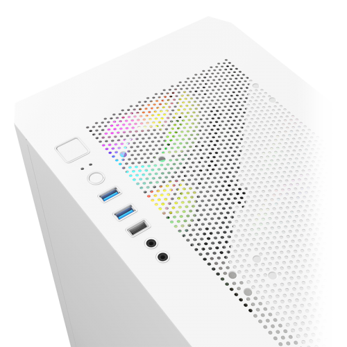 Корпус Montech Air 100 ARGB без БЖ White (Стан нового, 836823) купити в Україні: Київ, Львів, Хмельницький, Тернопіль, Івано-Франківськ | Перевірка сумісності, низька ціна, відгуки, характеристики від TELEMART фото