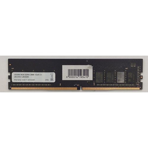 Озу Samsung DDR4 8GB 2666Mhz (UDIMM 8GB DDR4 2666) (Восстановлено продавцом, 836852) купить в Украине: Киев, Днепр, Харьков, Одесса  | Проверка совместимости, низкая цена, отзывы, характеристики от TELEMART фото