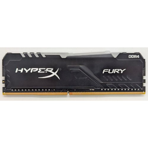 Озу HyperX DDR4 8GB 3200Mhz Fury RGB (HX432C16FB3A/8) (Восстановлено продавцом, 836853) купить в Украине: Киев, Днепр, Харьков, Одесса  | Проверка совместимости, низкая цена, отзывы, характеристики от TELEMART фото
